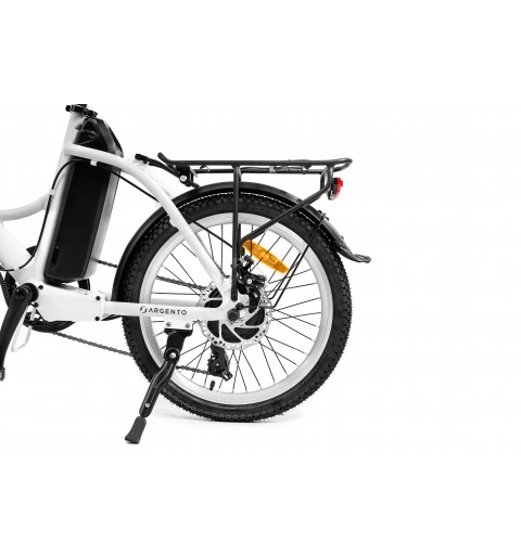 Argento Bike Piuma Noir, Rouge, Blanc Aluminium 50,8 cm (20") 22 kg