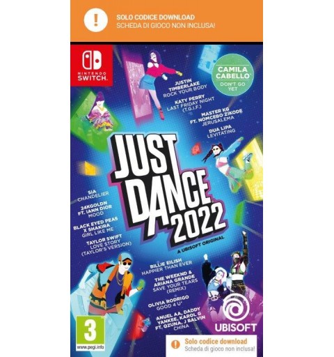Ubisoft Just Dance 2022 Standard ITA Nintendo Switch