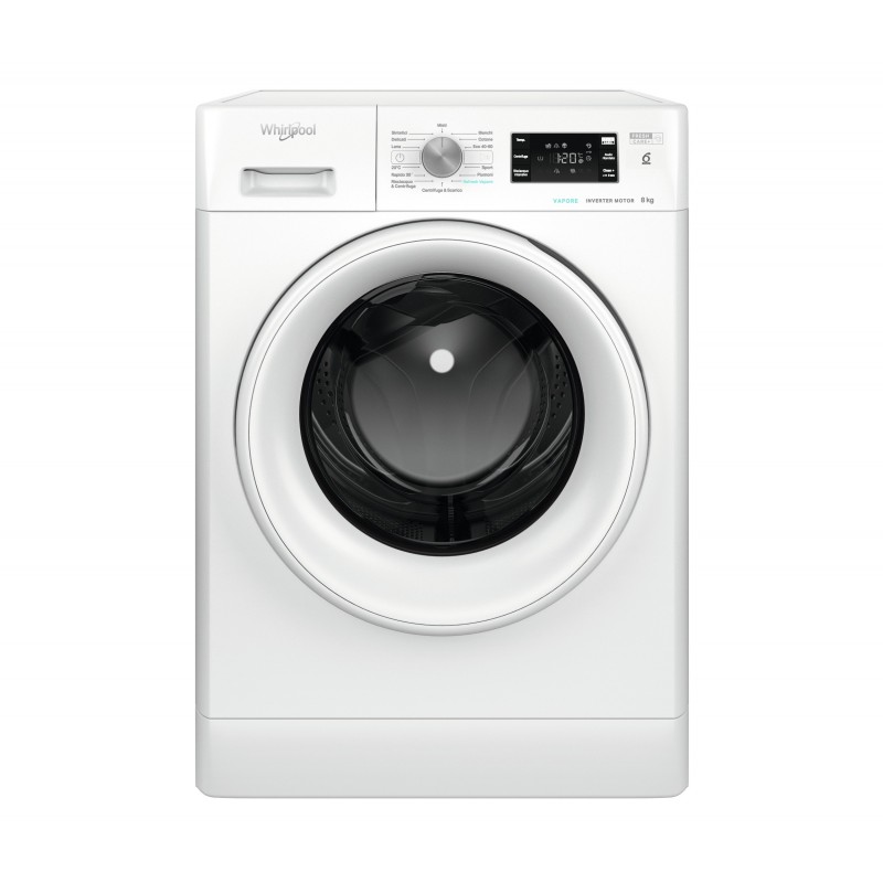 Whirlpool FFB D85 V IT lavadora Carga frontal 8 kg 1200 RPM B Blanco