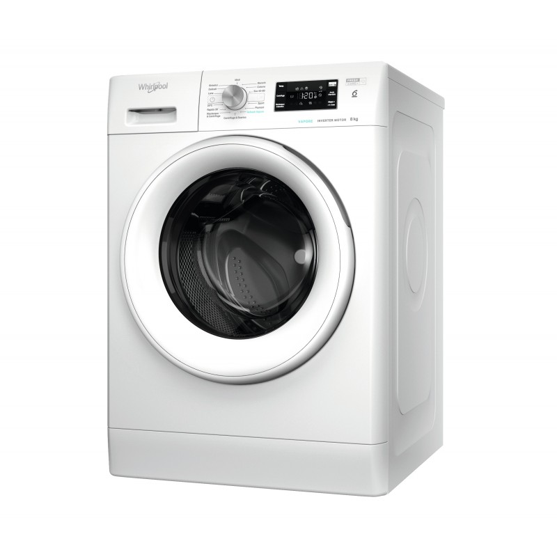 Whirlpool FFB D85 V IT lavatrice Caricamento frontale 8 kg 1200 Giri min B Bianco