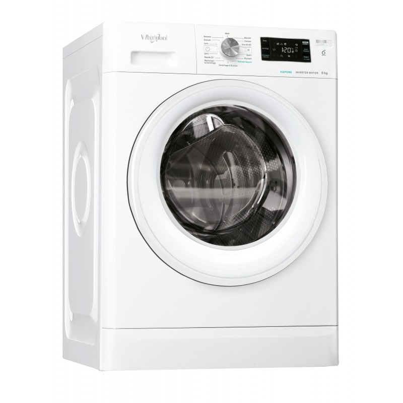 Whirlpool FFB D85 V IT lavatrice Caricamento frontale 8 kg 1200 Giri min B Bianco