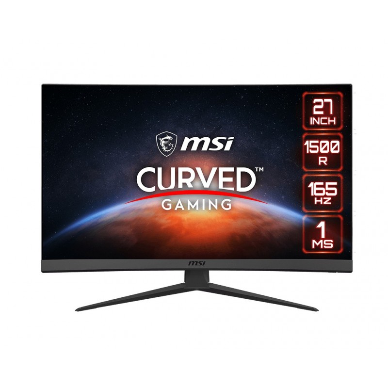 MSI Optix G27C6 68,6 cm (27") 1920 x 1080 pixels Full HD LCD Noir