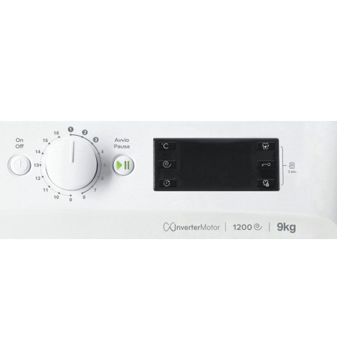 Indesit MTWE 91284 W IT lavadora Carga frontal 9 kg 1200 RPM C Blanco