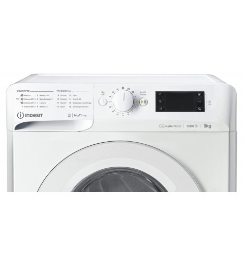 Indesit MTWE 91284 W IT lavatrice Caricamento frontale 9 kg 1200 Giri min C Bianco