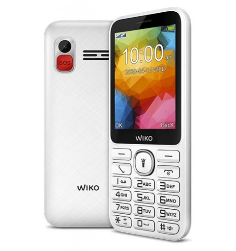 Wiko F200 5,84 cm (2.3") 96 g Blanc Téléphone numérique