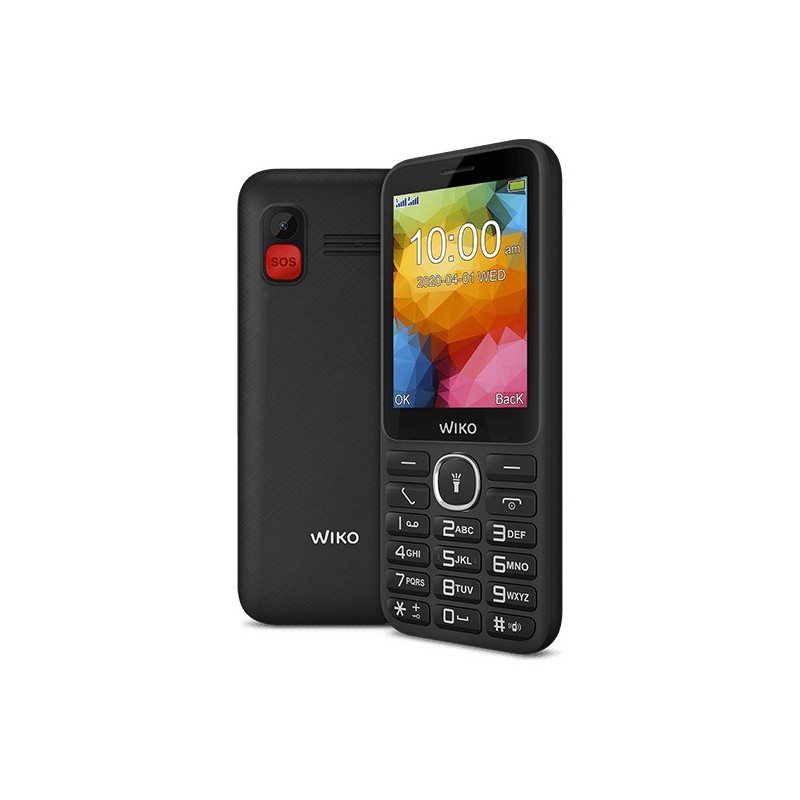 Wiko F200 5,84 cm (2.3") 96 g Nero Telefono cellulare basico