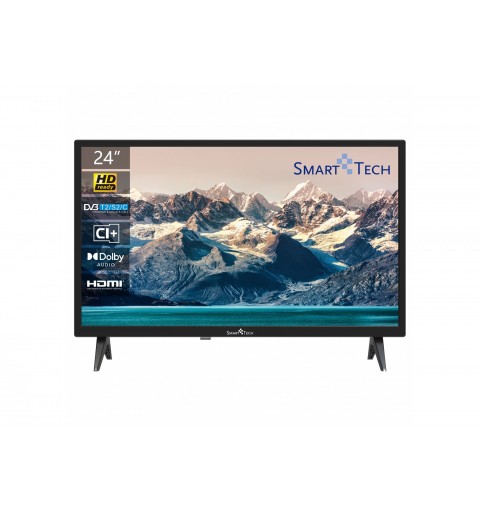 Smart-Tech 24HN10T2 Televisor 61 cm (24") HD Negro