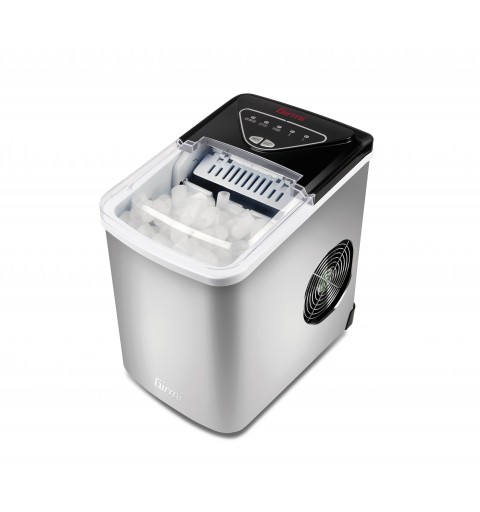 Girmi GH77 máquina de cubo de hielo Máquina para hacer cubitos de hielo portátil 12 kg 24h 100 W Gris