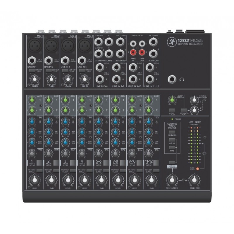 Mackie 1202VLZ4 mixer audio 12 canali 20 - 20000 Hz