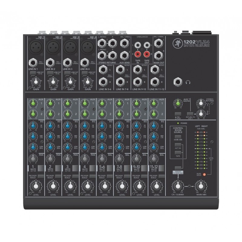 Mackie 1202VLZ4 Audio-Mixer 12 Kanäle 20 - 20000 Hz Mackie 1202VLZ4 Audio-Mixer 12 Kanäle 20 - 20000 Hz