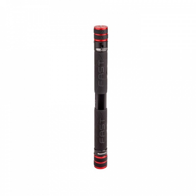 Manfrotto MVGBF-CF accessoire de stabilisateur vidéo Poignée Noir, Rouge Fibre de carbone 1 pièce(s)