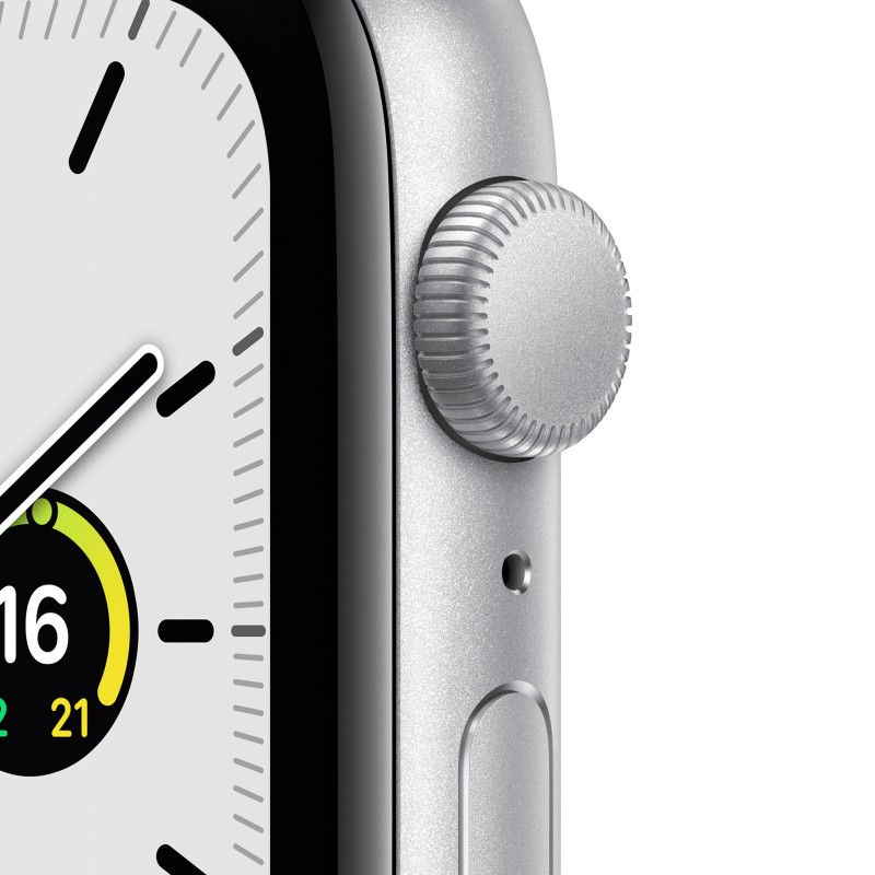 Apple Watch SE 44 mm OLED Silber GPS