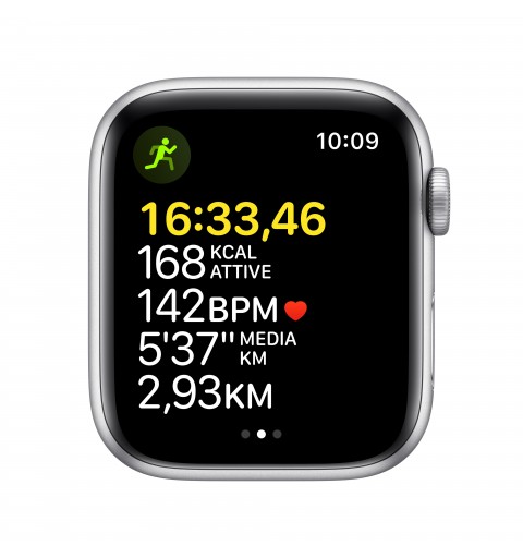 Apple Watch SE 44 mm OLED Silver GPS (satellite)