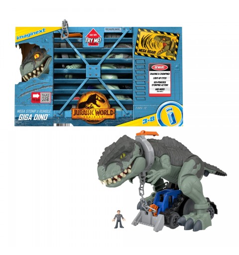 Fisher-Price Imaginext Jurassic World Mega Stomp & Rumble Giga Dino