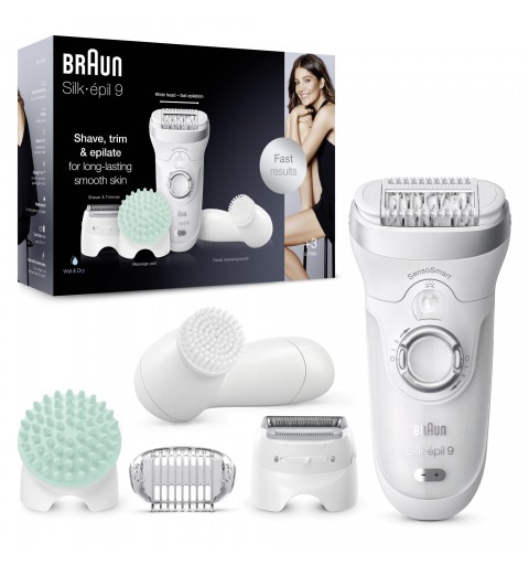 Braun Silk-épil 9 9-865 40 Pinzette Weiß