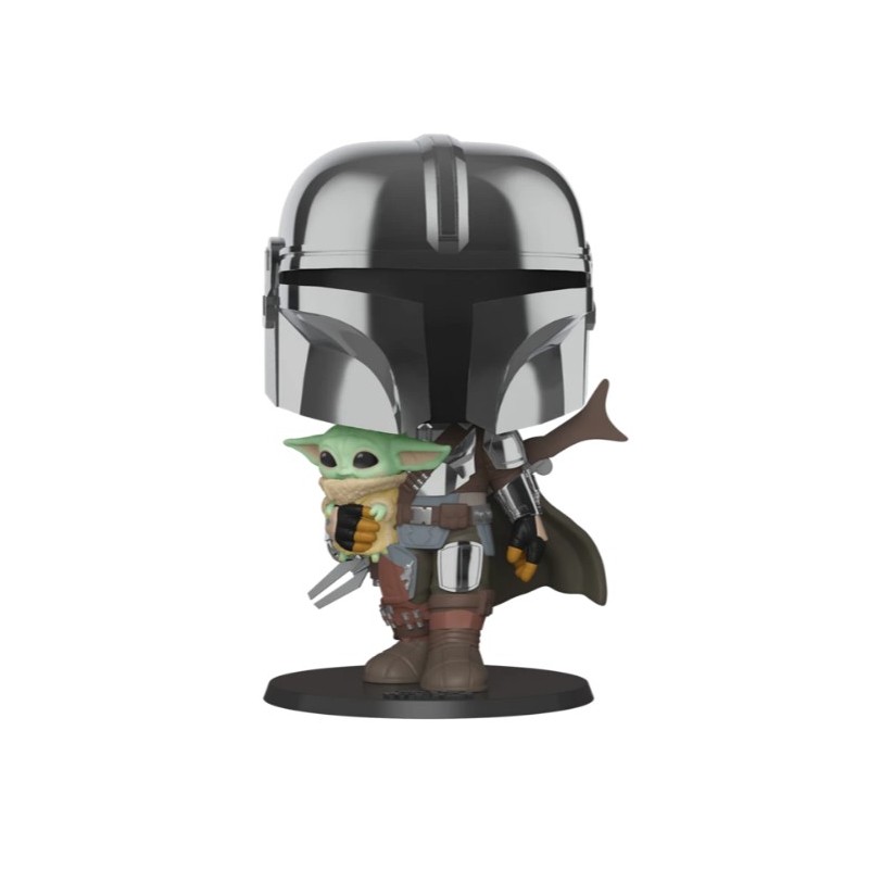 FUNKO POP! Mandalorian with the Child