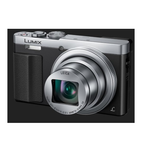 Panasonic Lumix DMC-TZ70 1 2.3" Appareil-photo compact 12,1 MP MOS 4000 x 3000 pixels Noir, Argent