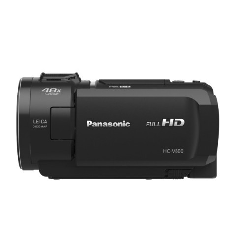 Panasonic HC-V800EG Handheld camcorder 8.57 MP MOS Full HD Black