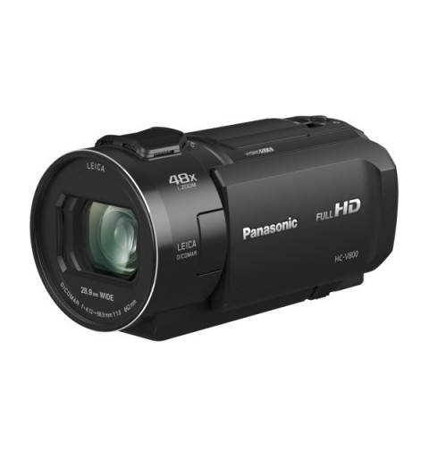 Panasonic HC-V800EG Caméscope portatif 8,57 MP MOS Full HD Noir