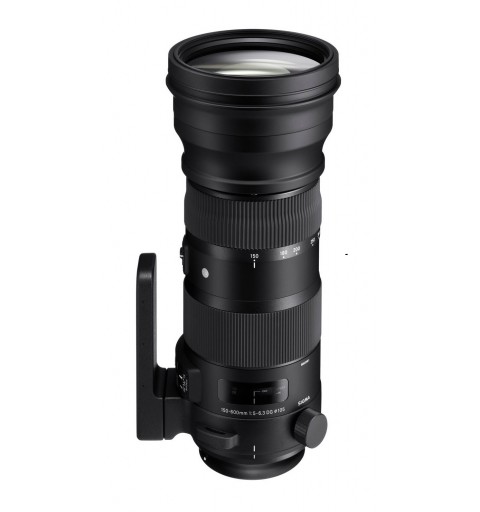 Sigma 150-600mm F5-6.3 S DG OS HSM SLR Téléobjectif Noir