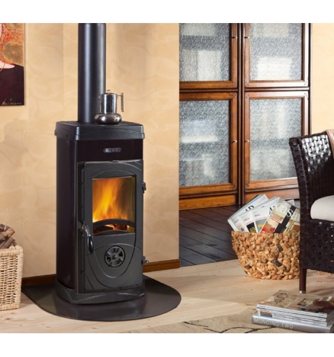 La Nordica SUPER JUNIOR stove Charcoal, Firewood Black