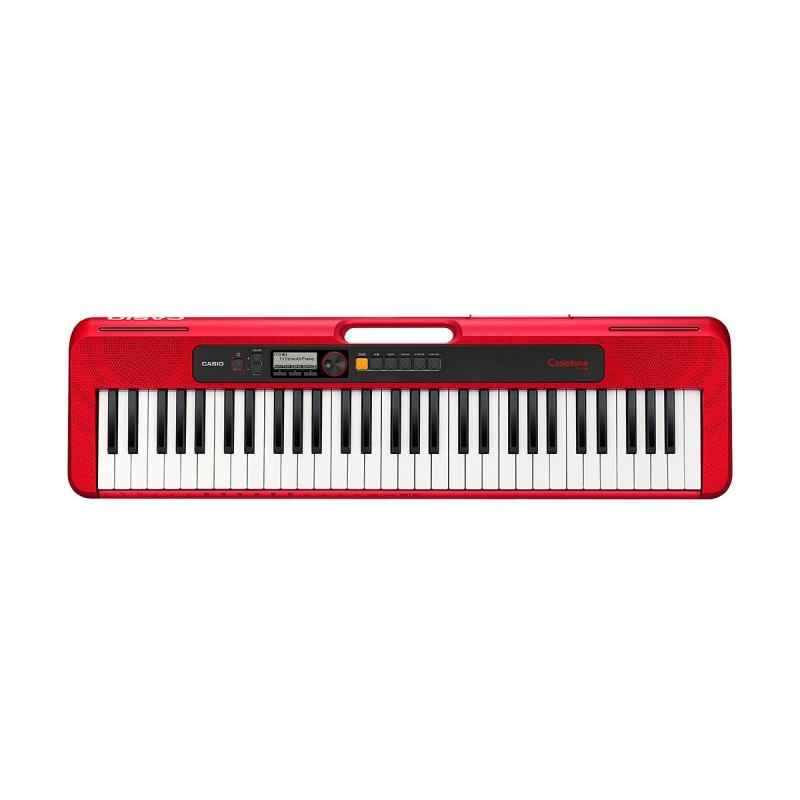 Casio CT-S200 clavier MIDI 61 touche(s) USB Rouge, Blanc