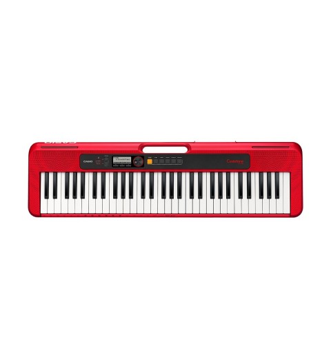 Casio CT-S200 MIDI-Tastatur 61 Schlüssel USB Rot, Weiß