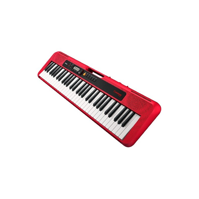 Casio CT-S200 clavier MIDI 61 touche(s) USB Rouge, Blanc