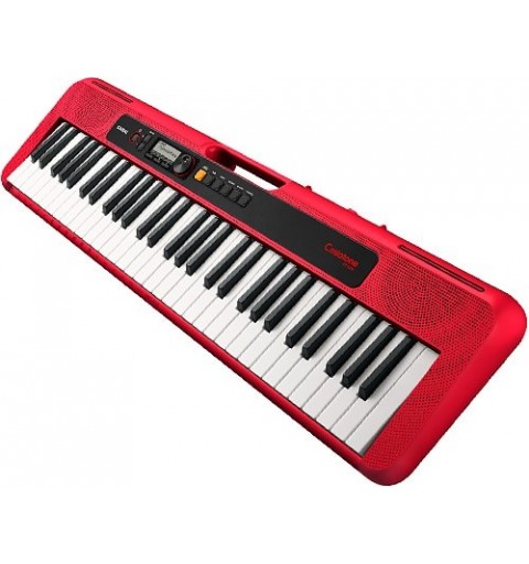 Casio CT-S200 tastiera MIDI 61 chiavi USB Rosso, Bianco