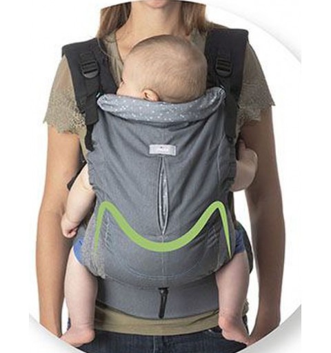 Chicco Myamaki fit Baby carrier backpack Green, Grey