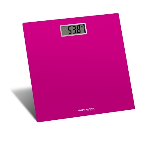 Rowenta Premiss BS1403 Square Pink Electronic personal scale