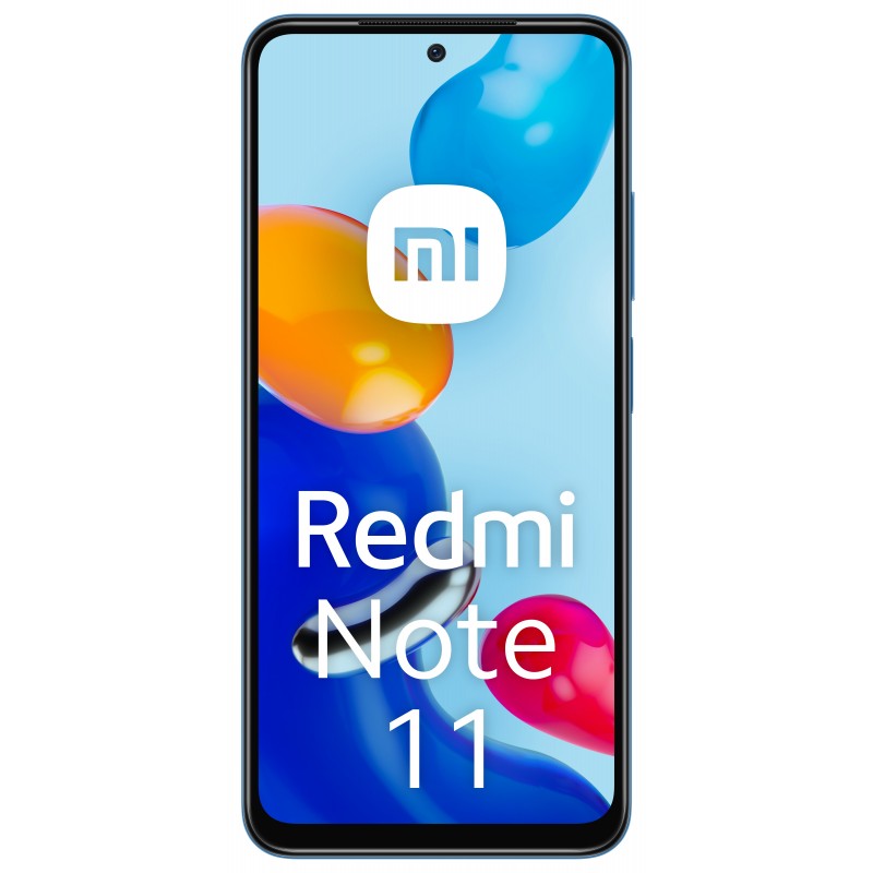Xiaomi Redmi Note 11 16,3 cm (6.43 Zoll) Dual-SIM Android 11 4G USB Typ-C 4 GB 64 GB 5000 mAh Blau