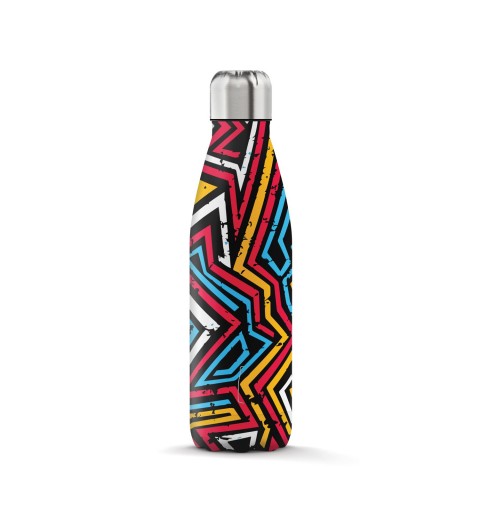 The Steel Bottle Pop art Daily usage 500 ml Stainless steel Multicolour