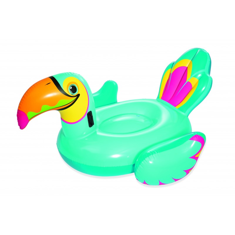 Bestway 41126 Aufblasbares Spielzeug für Pool & Strand Mehrfarbig Vinyl Aufsitz-Schwimmer