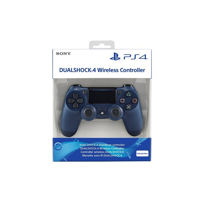Sony DualShock 4 Blue Bluetooth USB Gamepad Analogue Digital PlayStation 4