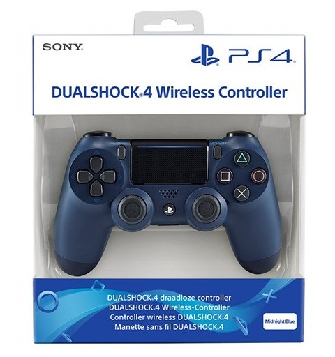Sony DualShock 4 Blu Bluetooth USB Gamepad Analogico Digitale PlayStation 4