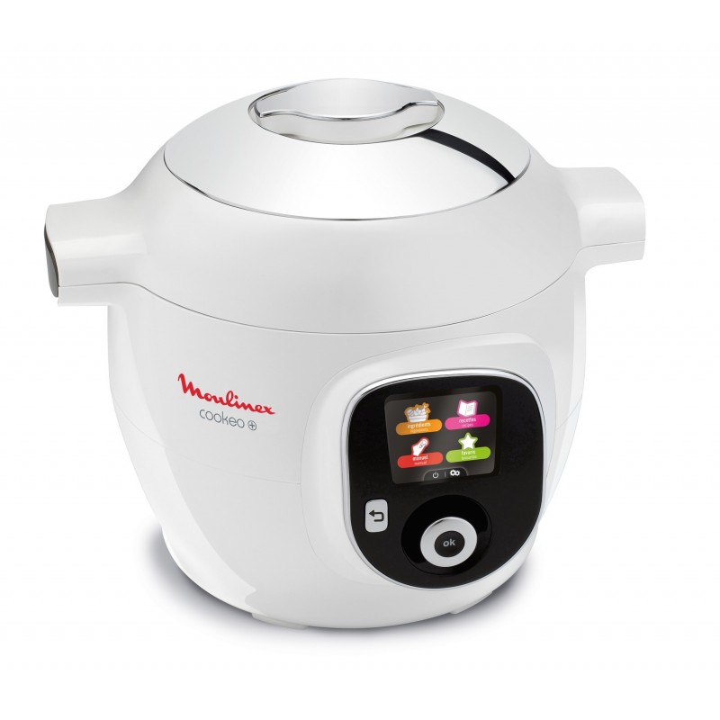 Moulinex CE851100 multi cooker 6 L 1600 W White, Chrome