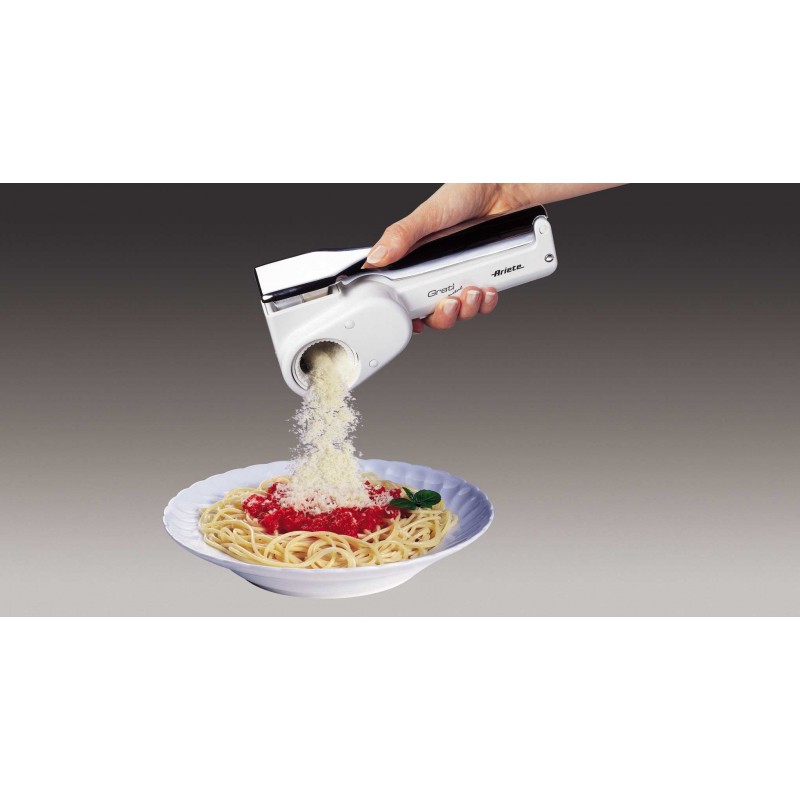 Ariete GRATÌ METAL electric grater Stainless steel, White