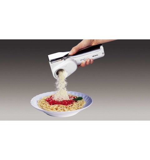 Ariete GRATÌ METAL electric grater Stainless steel, White