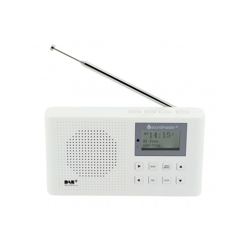 Soundmaster DAB160WE radio Portable White