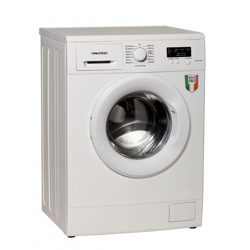 SanGiorgio SG610 lavadora Carga frontal 6 kg 1000 RPM C Blanco