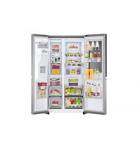 LG GSXV90MBAE frigo américain Autoportante 635 L E Acier inoxydable