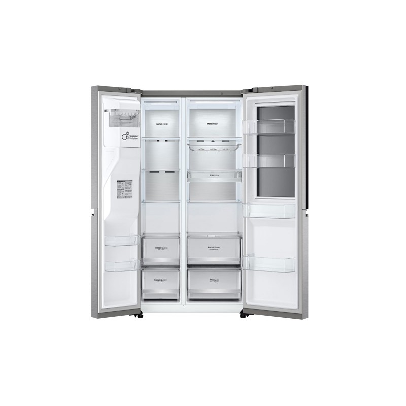 LG GSXV90MBAE frigo américain Autoportante 635 L E Acier inoxydable