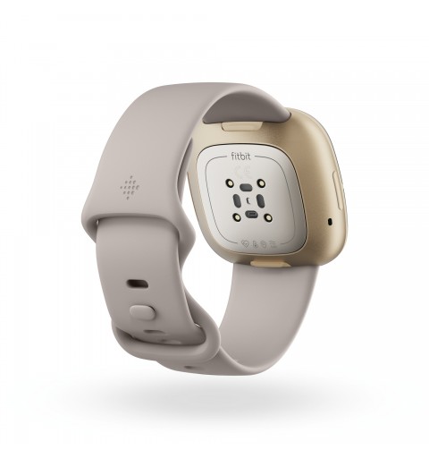 Fitbit Sense 4,01 cm (1.58") 40 mm AMOLED Blanc GPS (satellite)