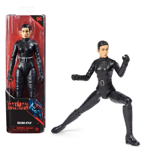 DC Comics , BATMAN IL FILM, Personaggio di Selina Kyle del film The Batman da 30 cm, oggetto da collezione del film The Batman,