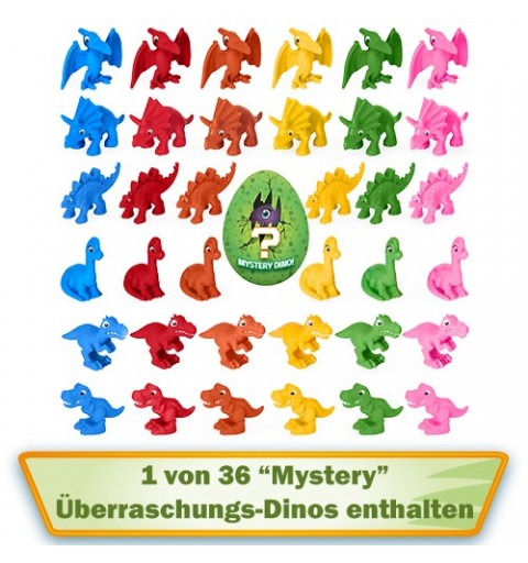 PAW Patrol Dino Rescue Skye Hero Pup Spielfigur im Set mit beweglicher Dinosaurier-Figur und Überraschungs-Dino, Spielzeug für