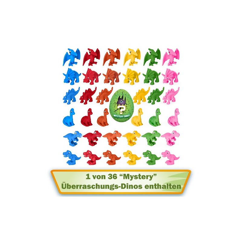 PAW Patrol LA PAT' PATROUILLE – PACK DE 2 FIGURINES DINO RESCUE - MODÈLE CHASE – Figurines De Chase, T-Rex et Dinosaure Mystère