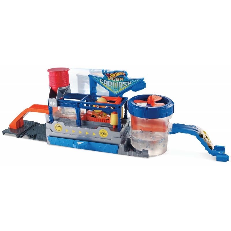 Hot Wheels City Mega Car Wash Play Set