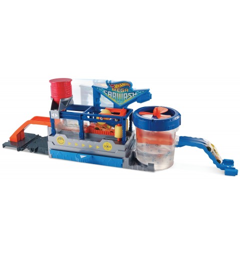 Hot Wheels City Mega Car Wash Play Set