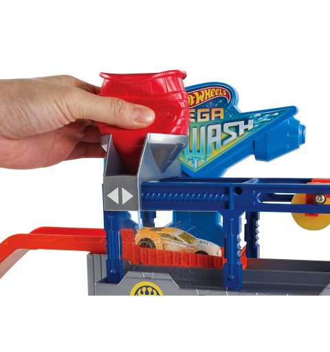 Hot Wheels City Mega Car Wash Play Set